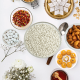 Diwali Gift Bada Premium Gift Hamper - Combo of Mukhwas, Churan, Supari, Nuts and Sweets - Large